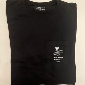 Last Hope Men's Black Pocket T-Shirt